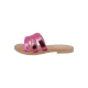 Sandales Plate Cuir Enfant Les Tropeziennes Bali