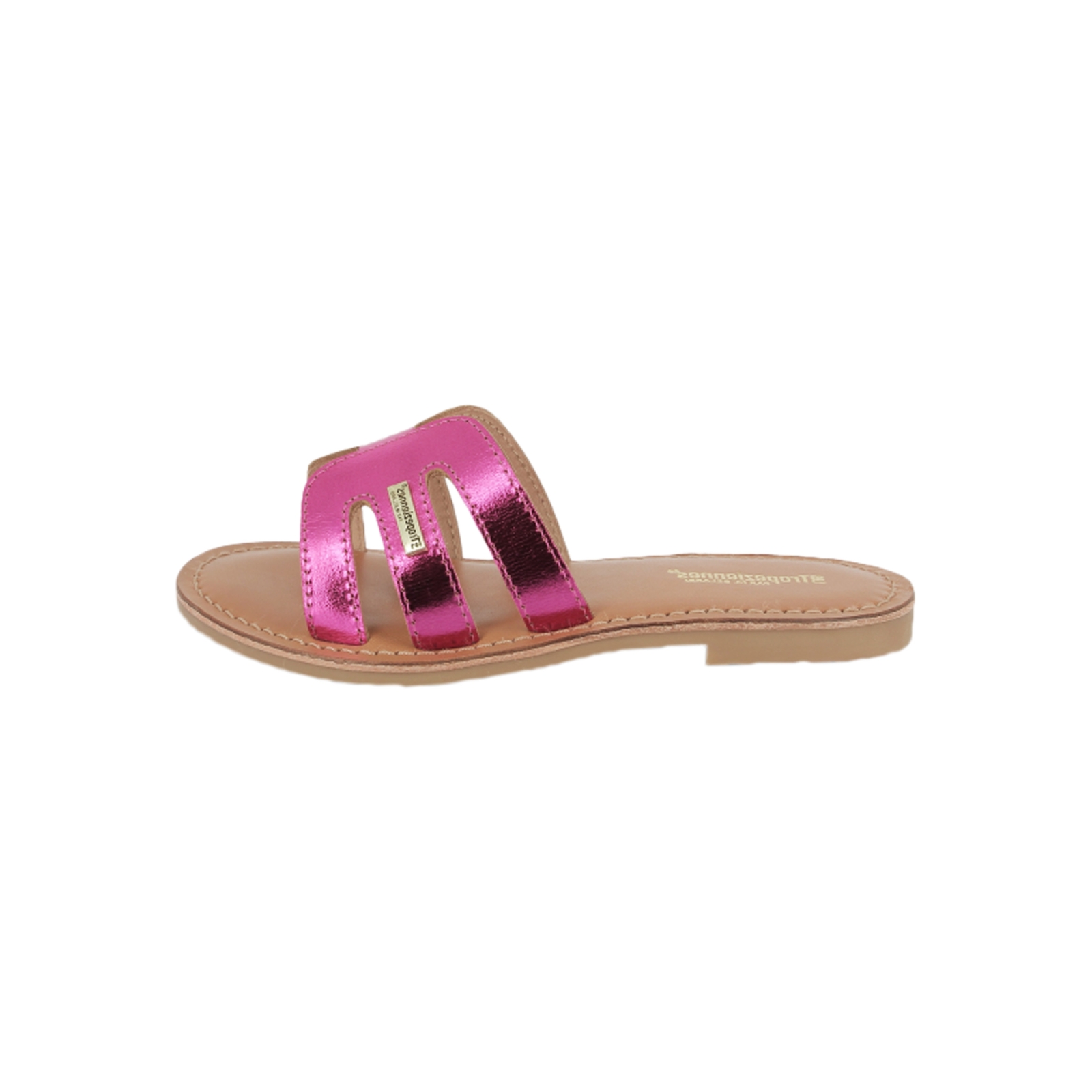 Sandales Plate Cuir Enfant Les Tropeziennes Bali