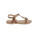 Sandales Plate Cuir Enfant Les Tropeziennes Bappy