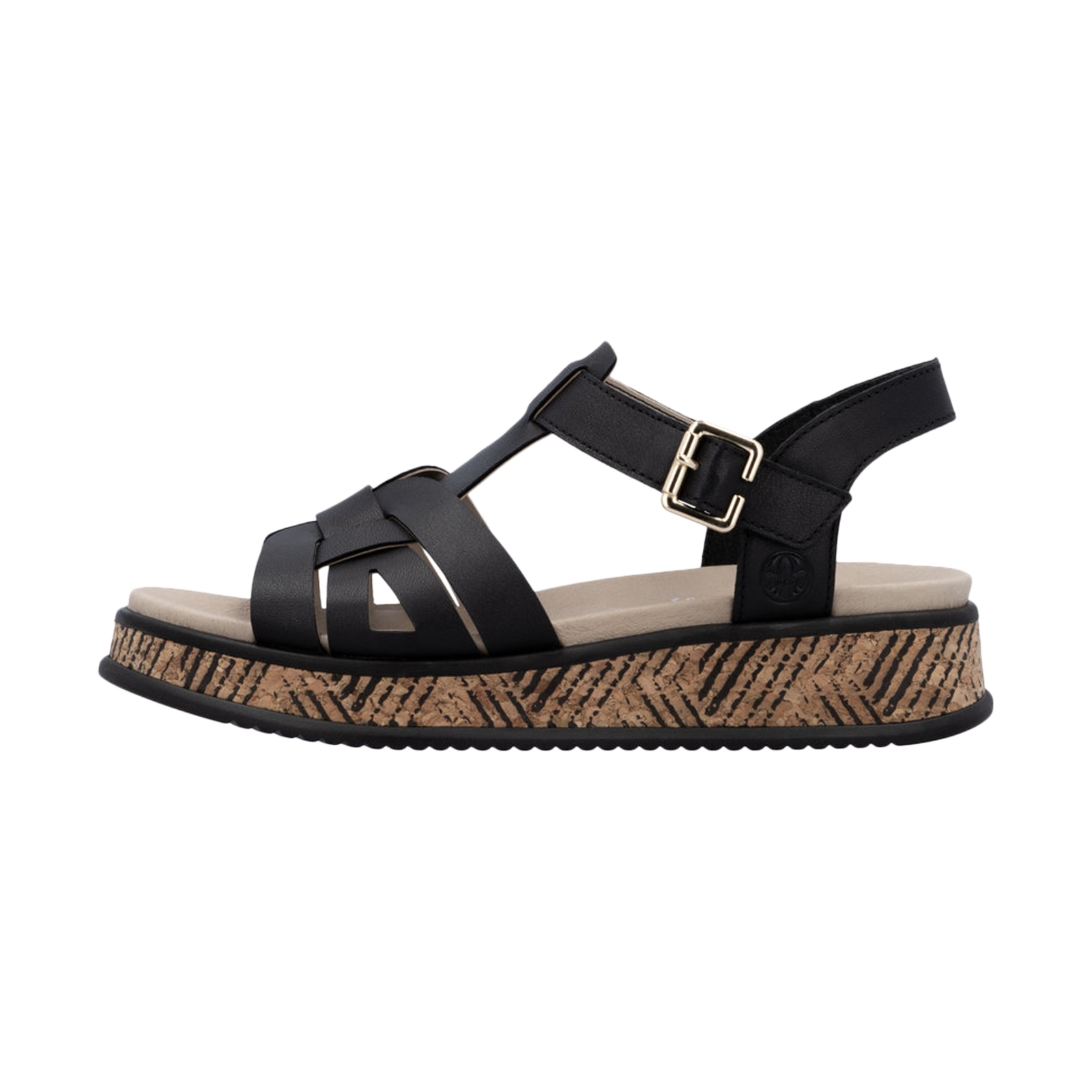 Sandales Cuir Rieker Lugano