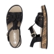Sandales Cuir Rieker Lugano