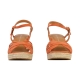Sandales Compensées à Bride The Divine Factory