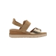 Sandales Compensé Cuir Tamaris