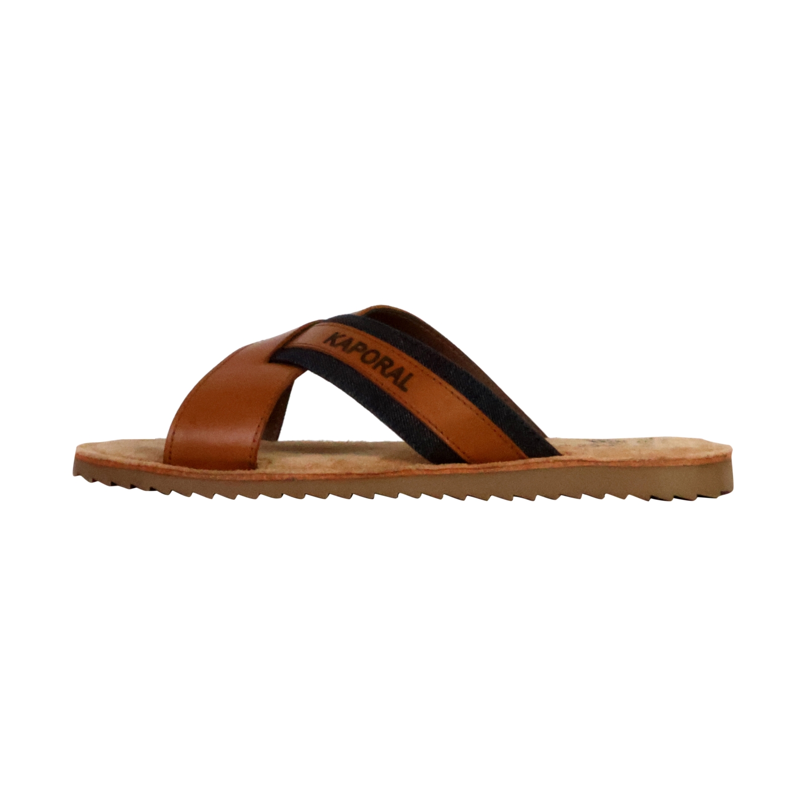 Mules Plates Cuir Kaporal Janel
