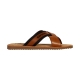 Mules Plates Cuir Kaporal Janel