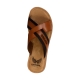 Mules Plates Cuir Kaporal Janel