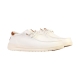 Moccassin Cuir Hey Dude Paul Canvas