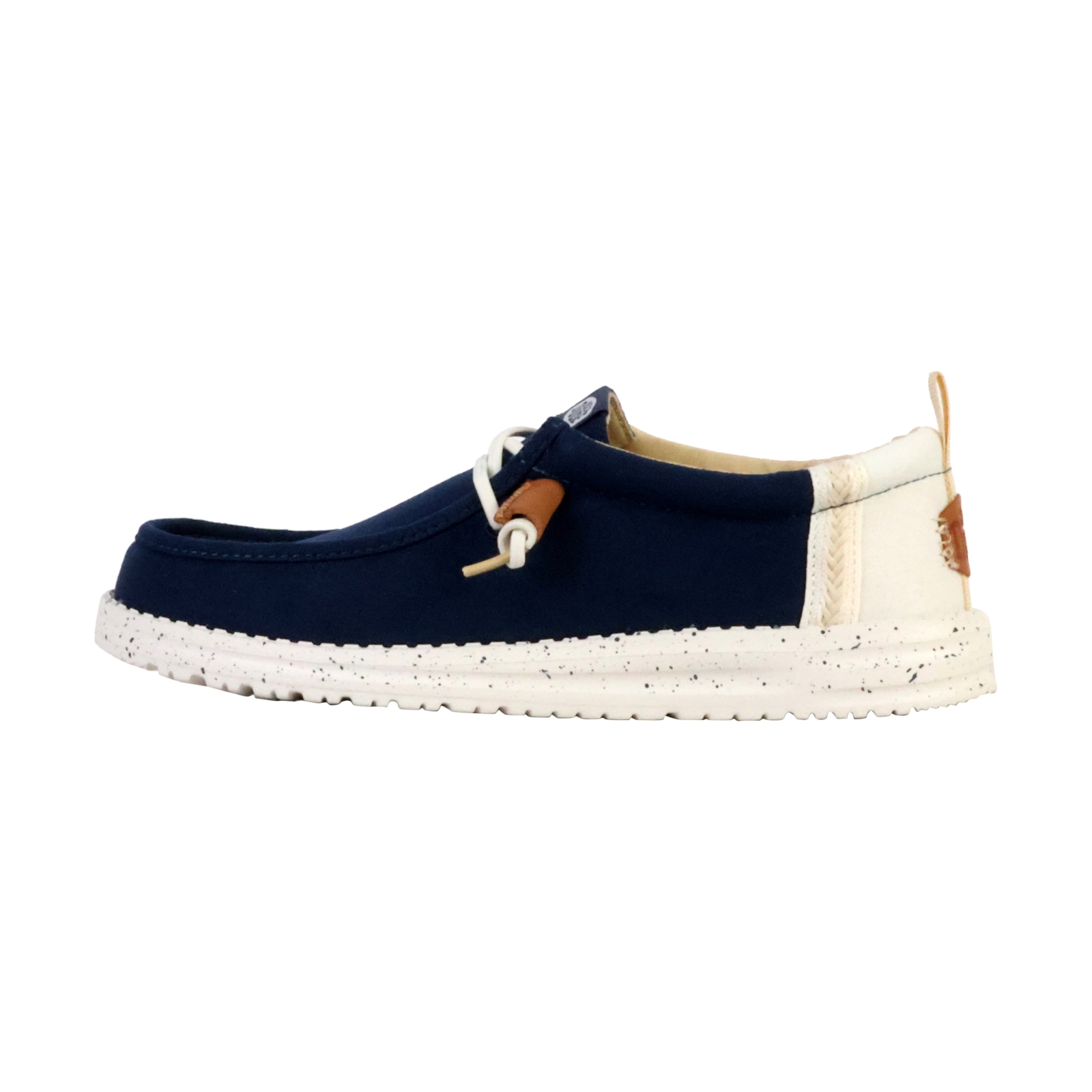 Mocassin Cuir Hey Dude Wally Craft Linen