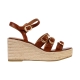 Sandales Compensées Cuir Emilie Karston Talia