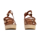 Sandales Compensées Cuir Emilie Karston Talia