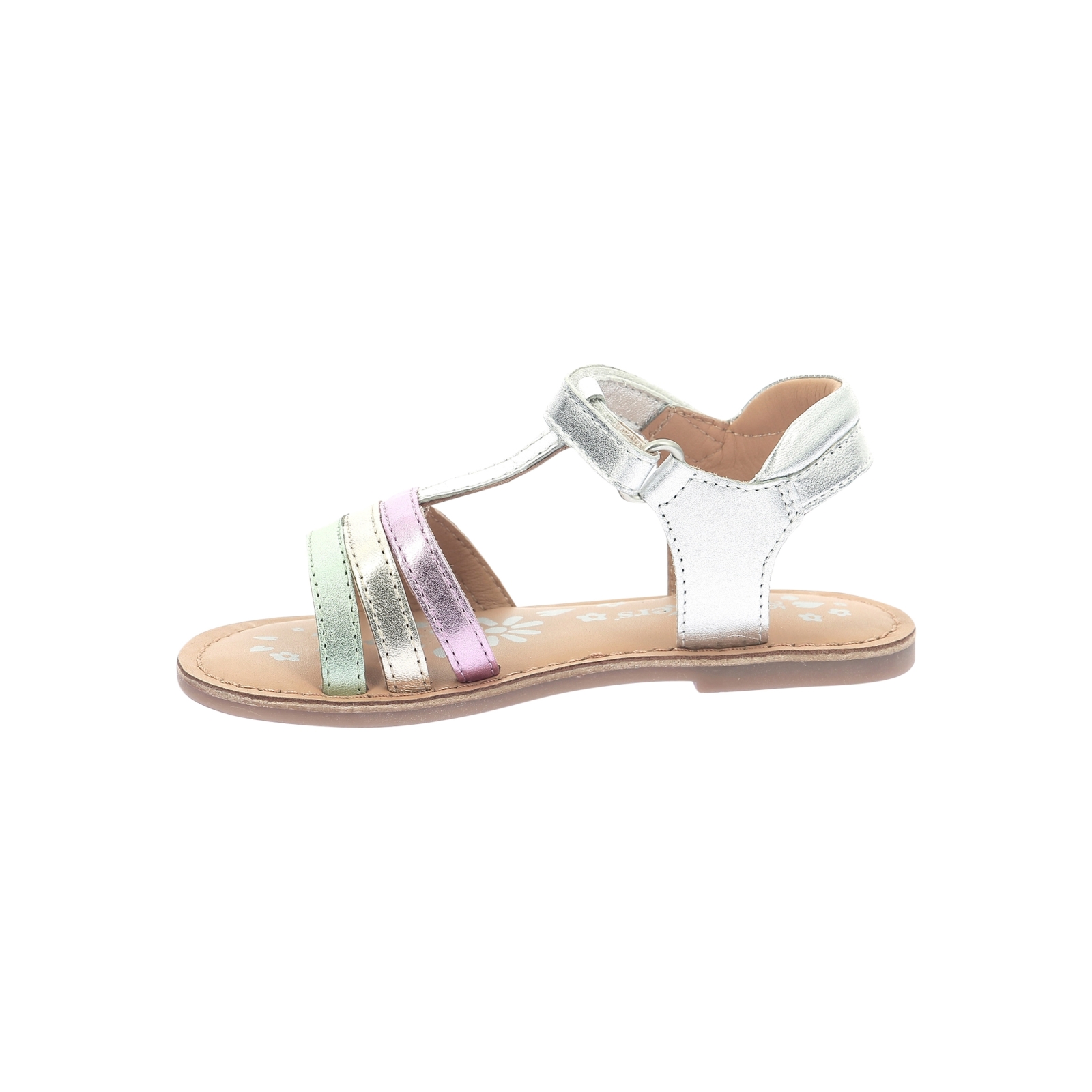 Sandales Enfant Cuir Kickers Diamanto