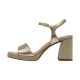 Sandales à Talon Cuir Tamaris