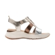 Sandales Compensé Cuir Tamaris