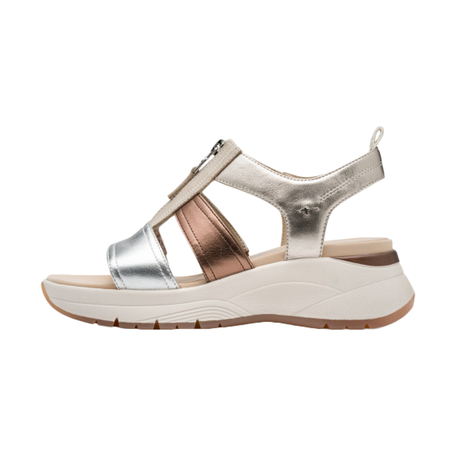 Sandales Compensé Cuir Tamaris