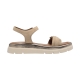 Sandales Compensé Cuir Tamaris