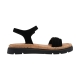 Sandales Compensé Cuir Tamaris