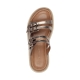 Sandales Compensé Cuir Tamaris