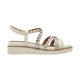 Sandales Compensé Cuir Tamaris
