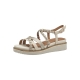 Sandales Compensé Cuir Tamaris