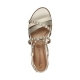 Sandales Compensé Cuir Tamaris