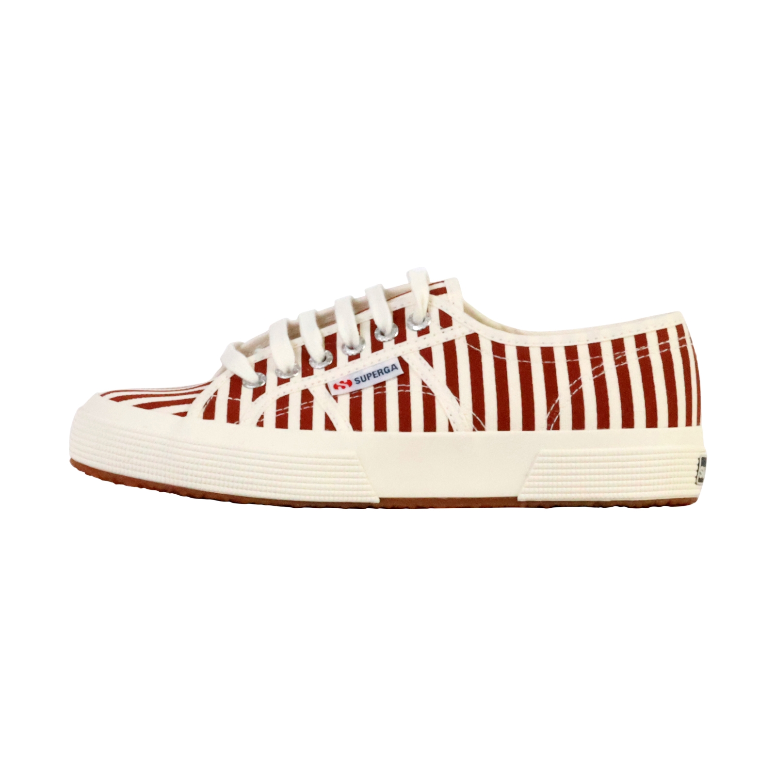 Basket à Lacets Superga Stripes Print