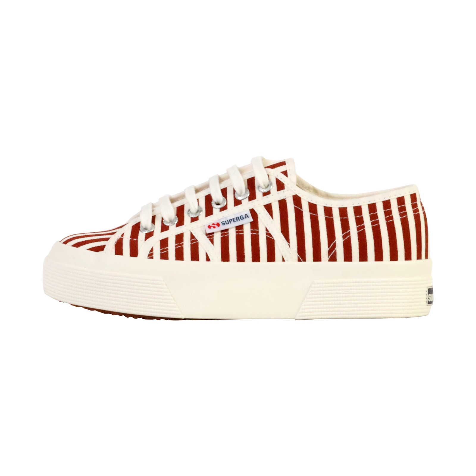 Basket à Lacets Superga Stripes Print