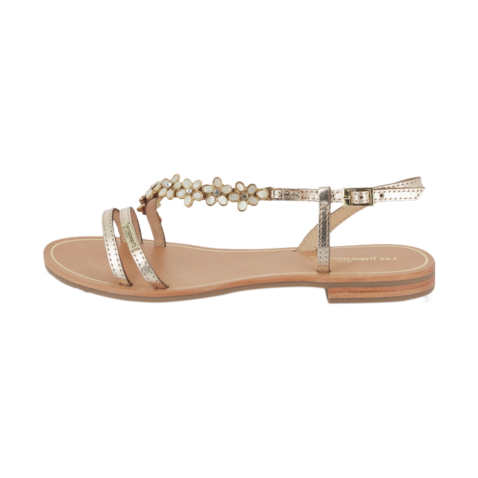 Sandale Plate Cuir Les Tropeziennes Hofella
