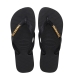 Tong à Enfiler Havaianas Top Logo Metallique