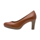 Escarpins A Talon Cuir Tamaris