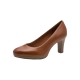 Escarpins A Talon Cuir Tamaris