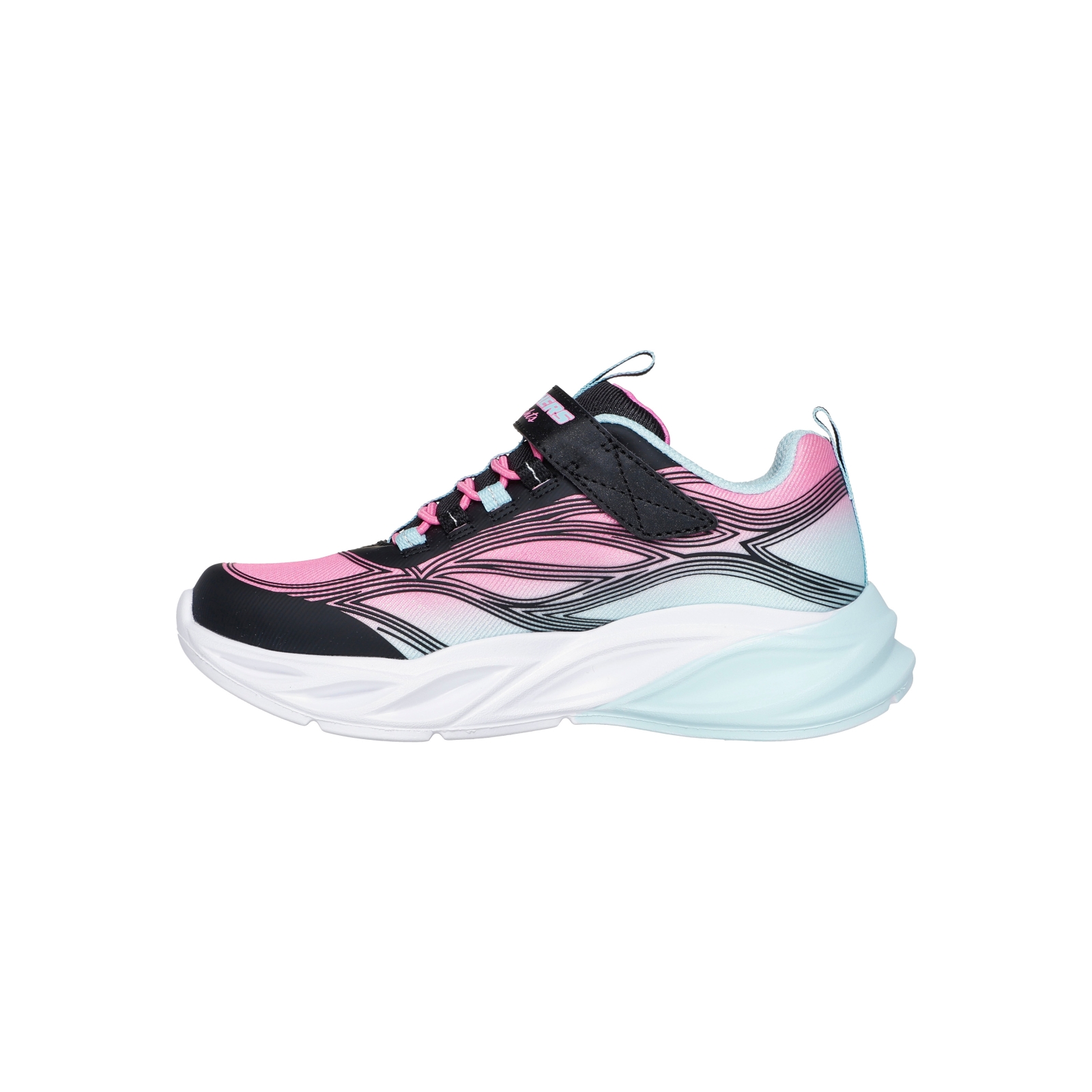 Basket Enfant à Scratch Skechers Lite-Cosmic Glow