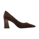 Escarpins A Talon Cuir Tamaris