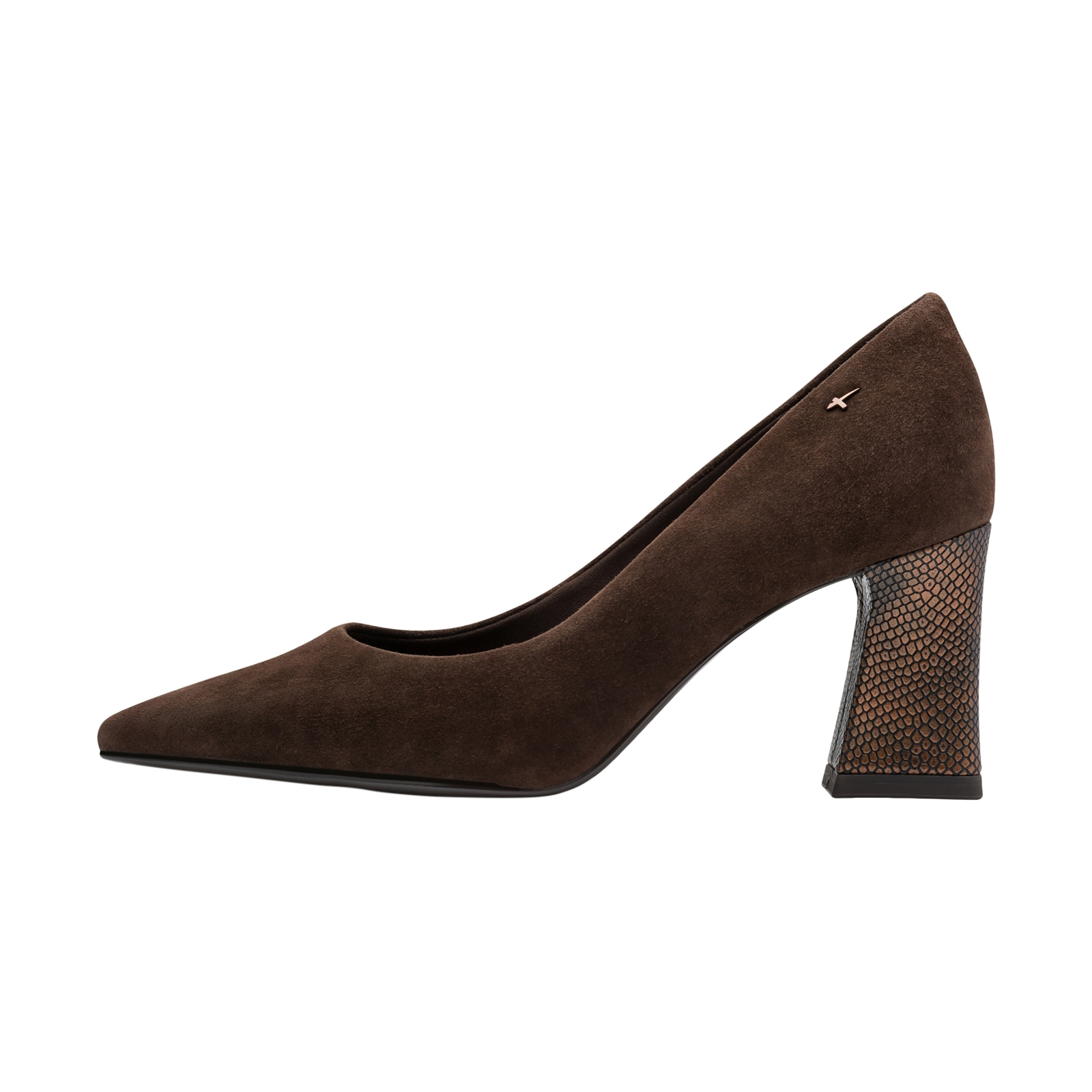 Escarpins A Talon Cuir Tamaris