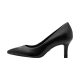 Escarpins A Talon Cuir Tamaris