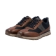 Basket Basse A Lacets Cuir Rieker Tiva