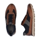 Basket Basse A Lacets Cuir Rieker Tiva