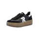 Basket Basse Cuir Rieker Rock