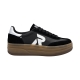 Basket Basse Cuir Rieker Rock