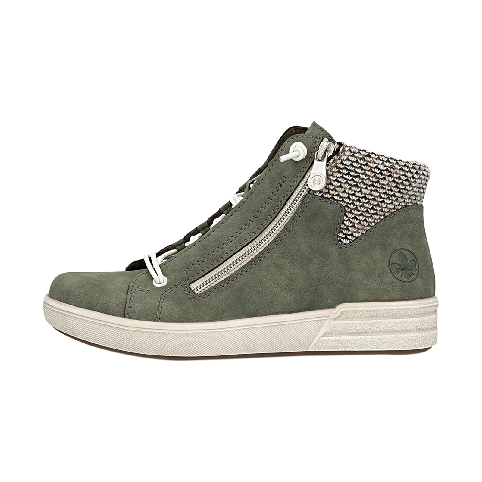Basket Montante à Lacets/Zip Rieker Leeds