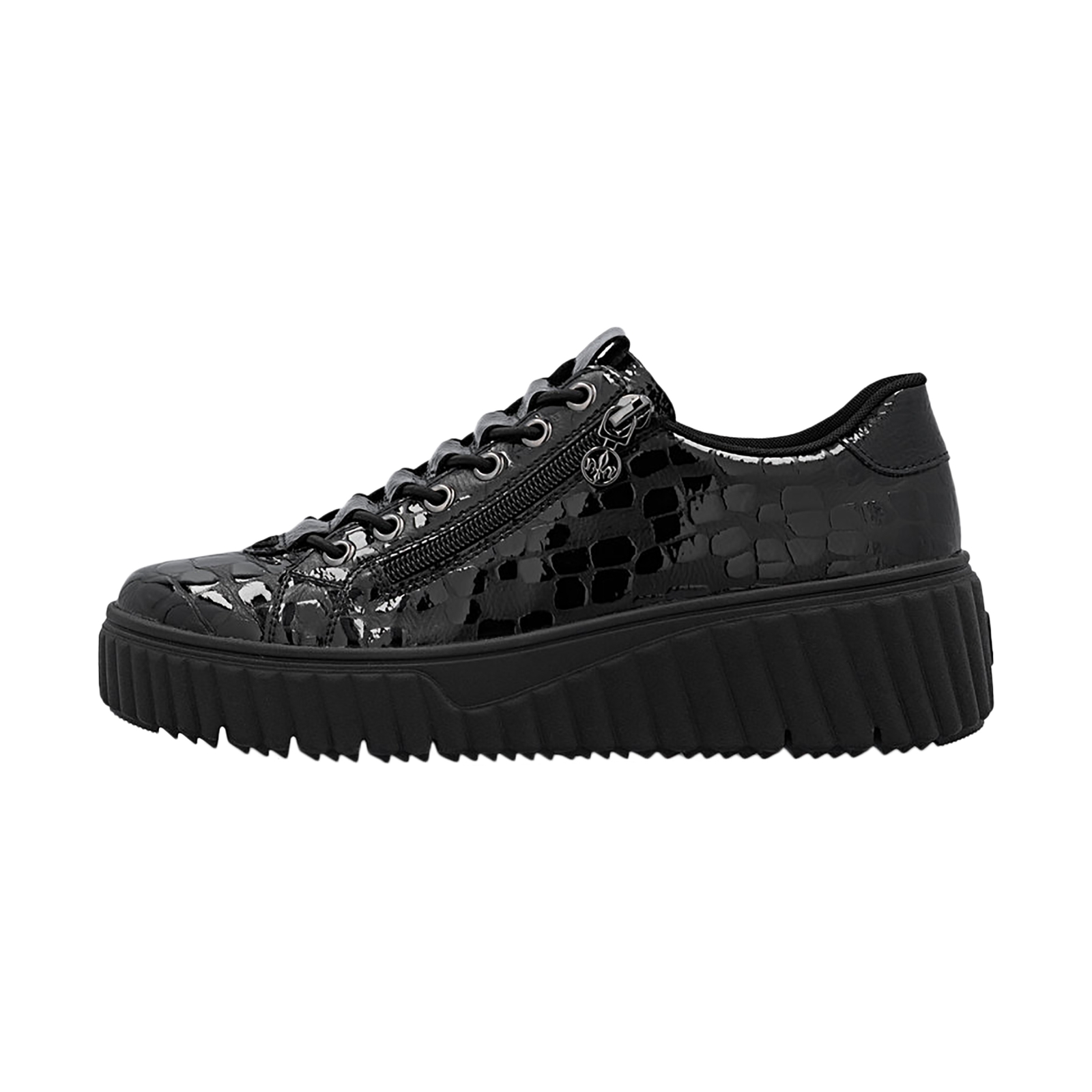 Basket Basse à Lacets Et Zip Rieker Lando