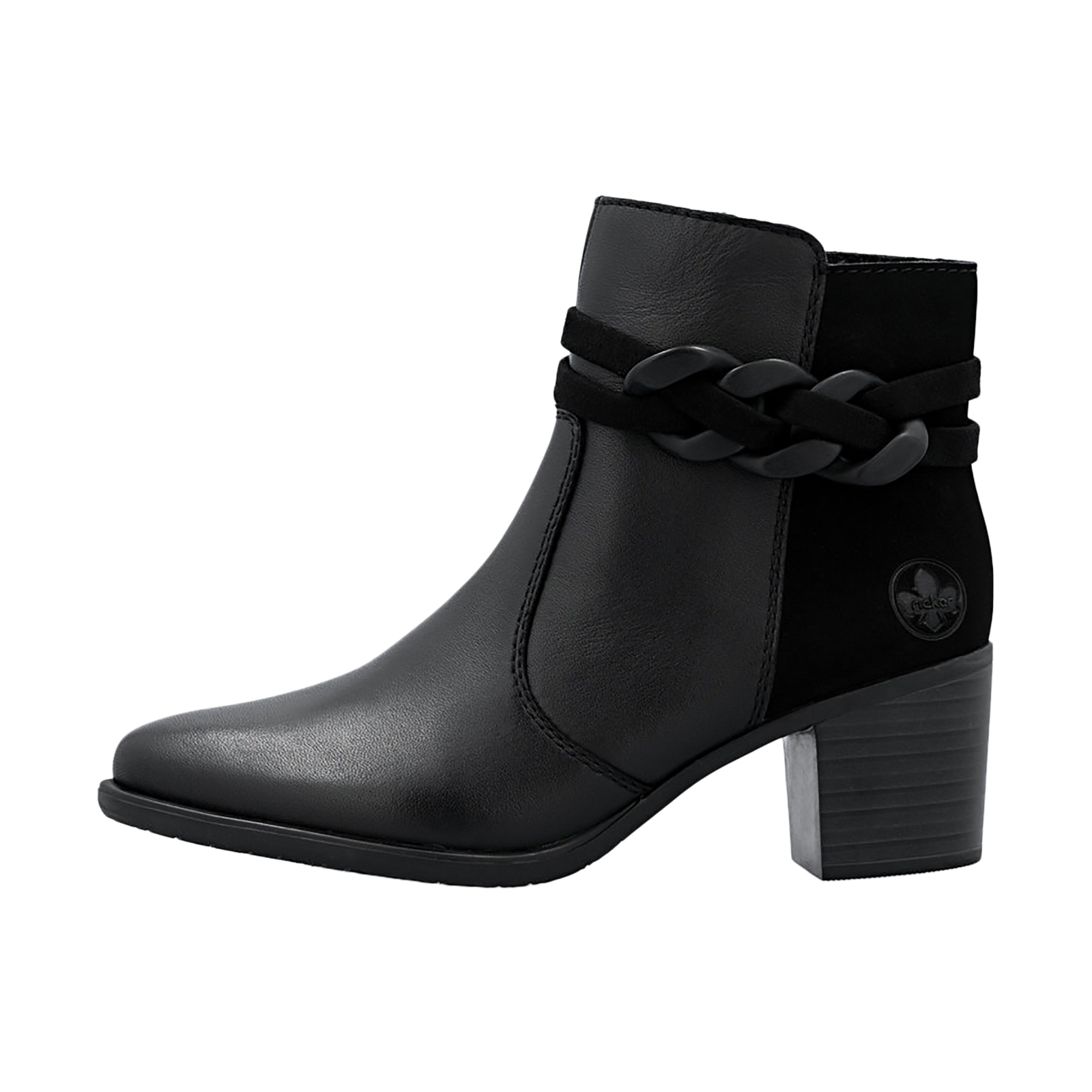 Bottine Cuir Rieker Microstretch