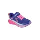 Basket Basse à Lacets et Scratch Skechers Enfant Wave 92 Imara Lite