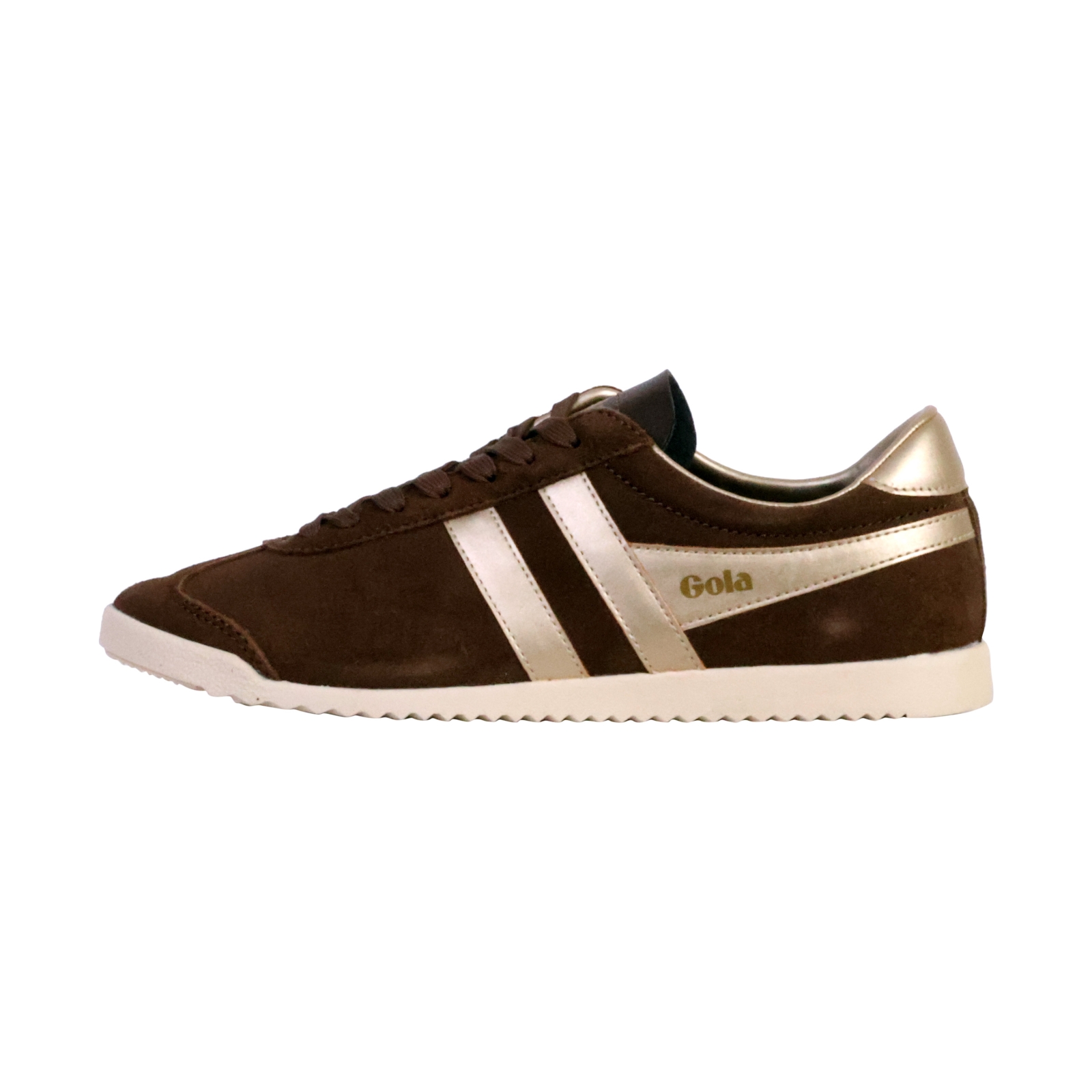 Basket Cuir Gola Bullet Pearl Trainer