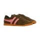 Basket Cuir Gola Bullet Trainer