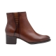 Bottine à Talon Cuir Tamaris