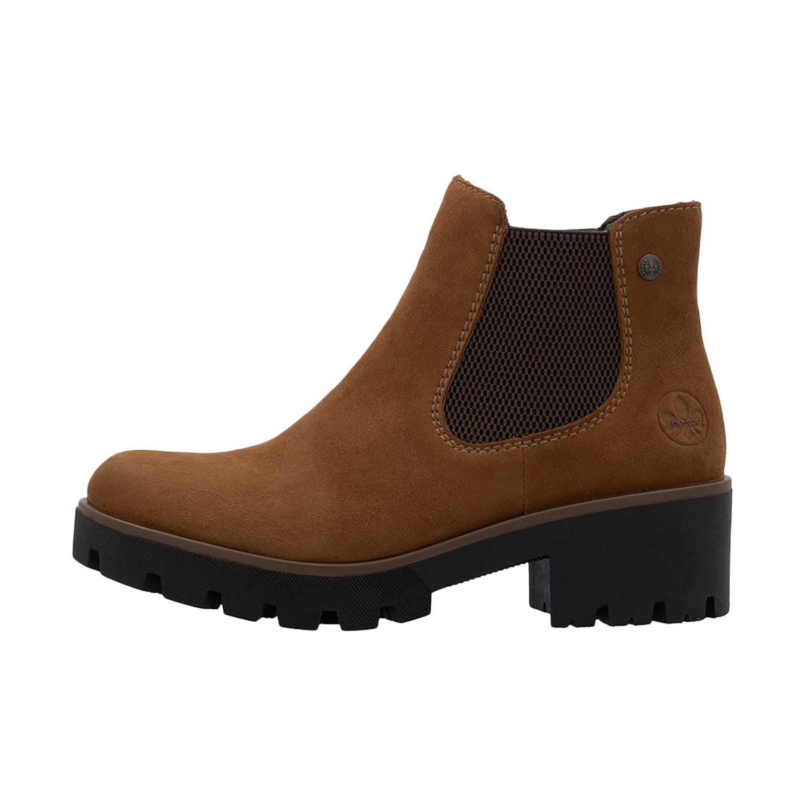 Bottine Cuir Rieker Goatsuede