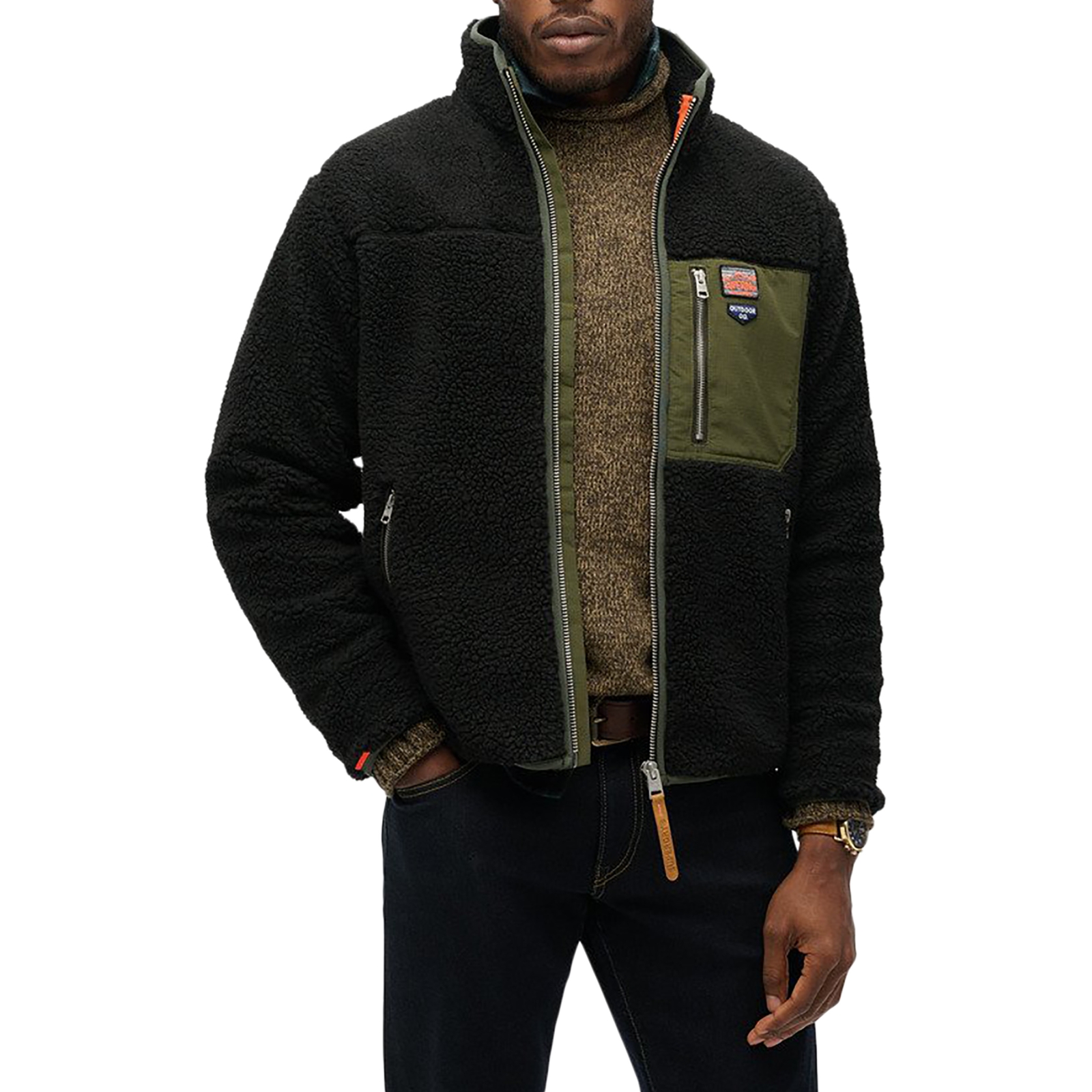 Veste Superdry Vintage Retro Full Zip Fleece