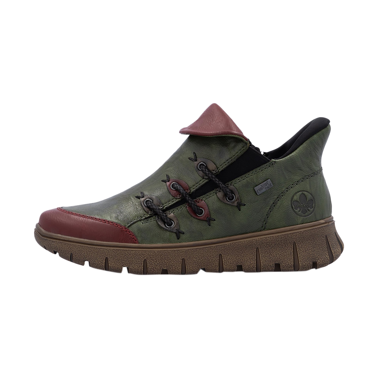 Basket Montante Cuir Rieker Maya