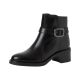 Bottine à Talon Cuir Tamaris