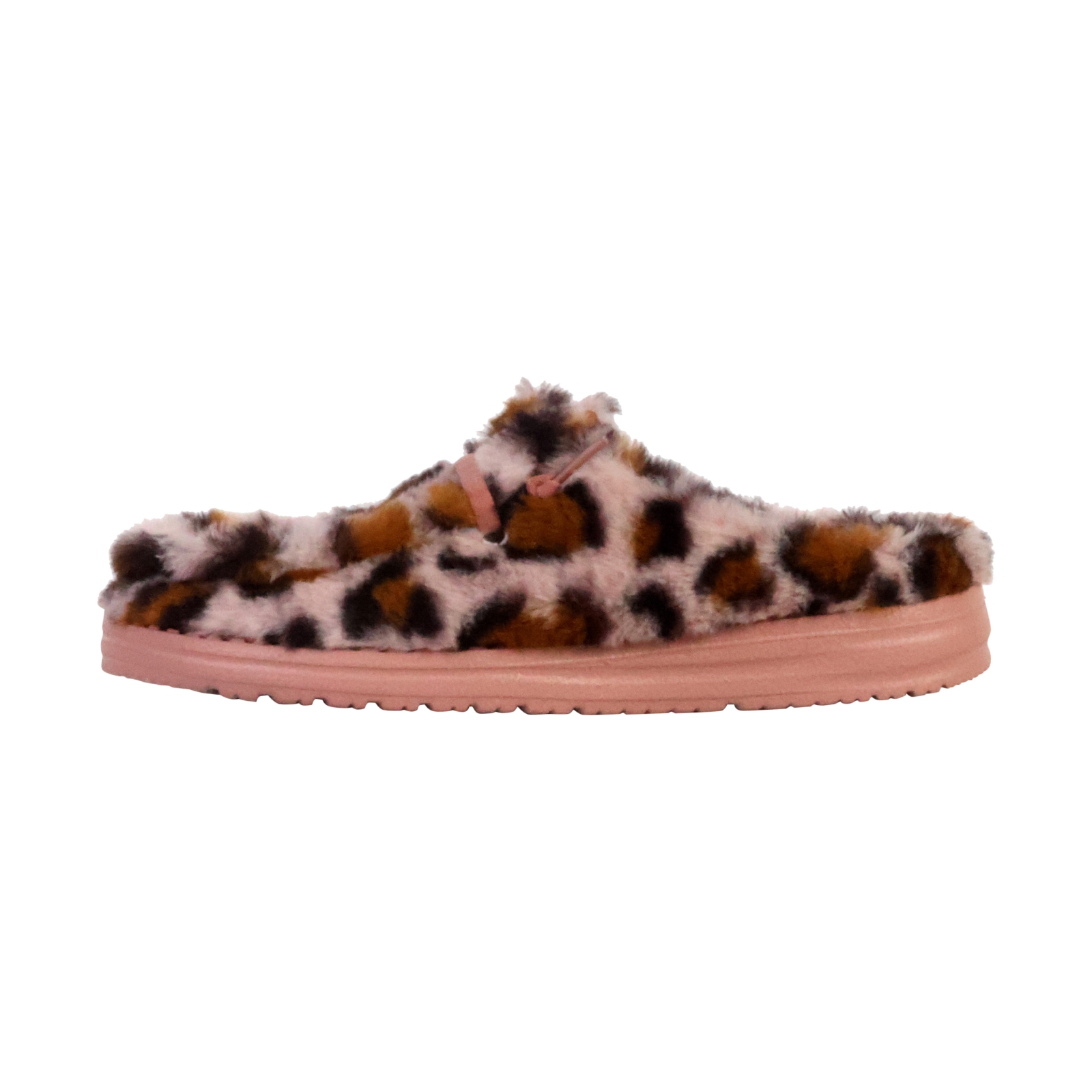 Mule à Enfiler Hey Dude Wendy Slipper Leo Fur